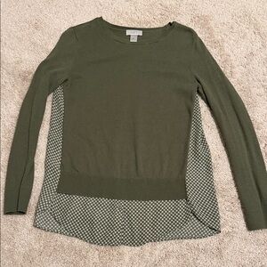 LOFT Forest Green Women's Sweater